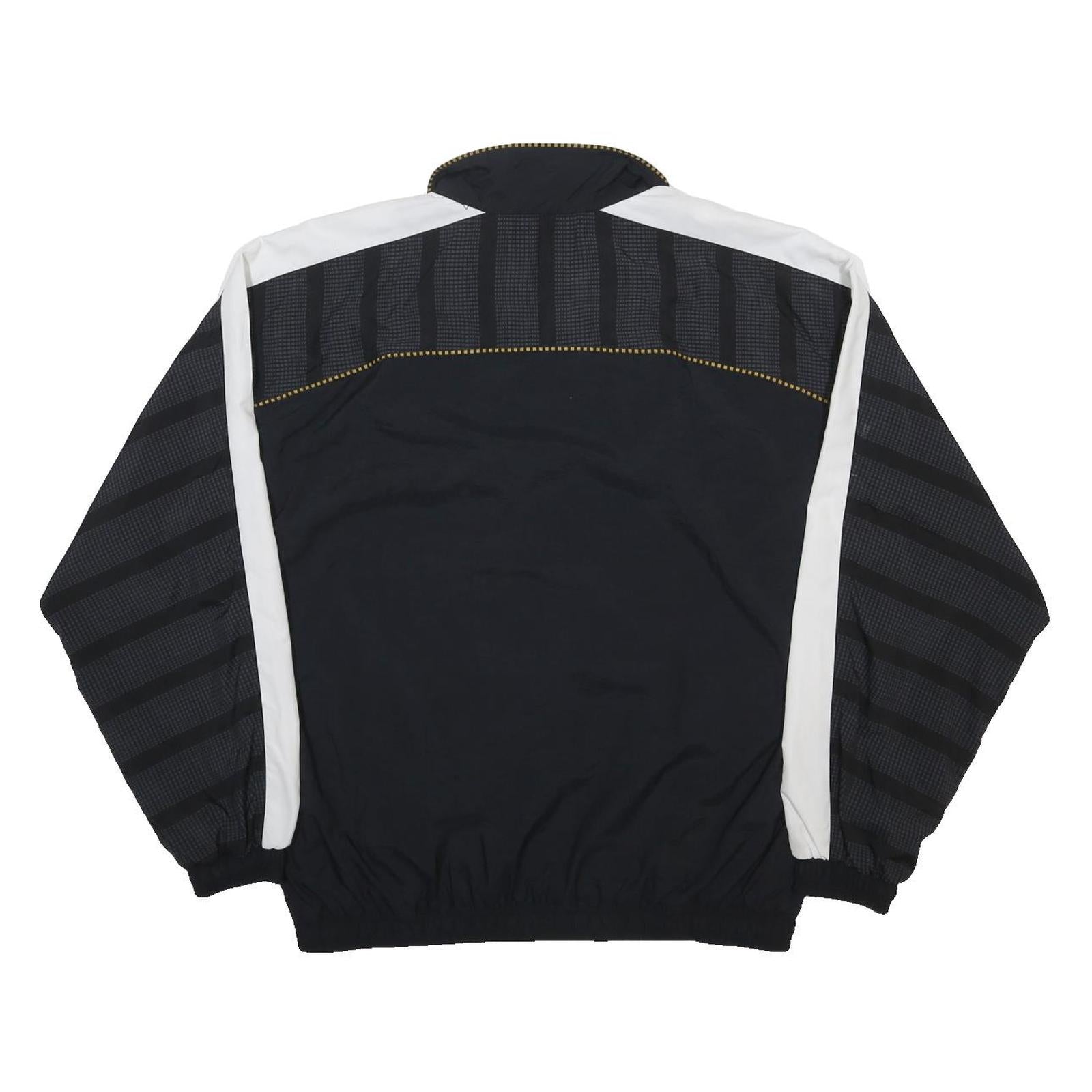 PUMA Mens Black & White FC Aesch Track Jacket XL Polyamide Plain Football