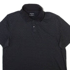 CALVIN KLEIN Mens Polo Shirt Black M