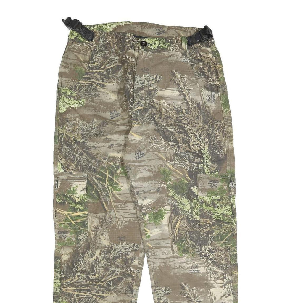 ULTRA CLUB Mens Cotton Blend Camouflage Regular Fit Trousers W31 L29 Casual