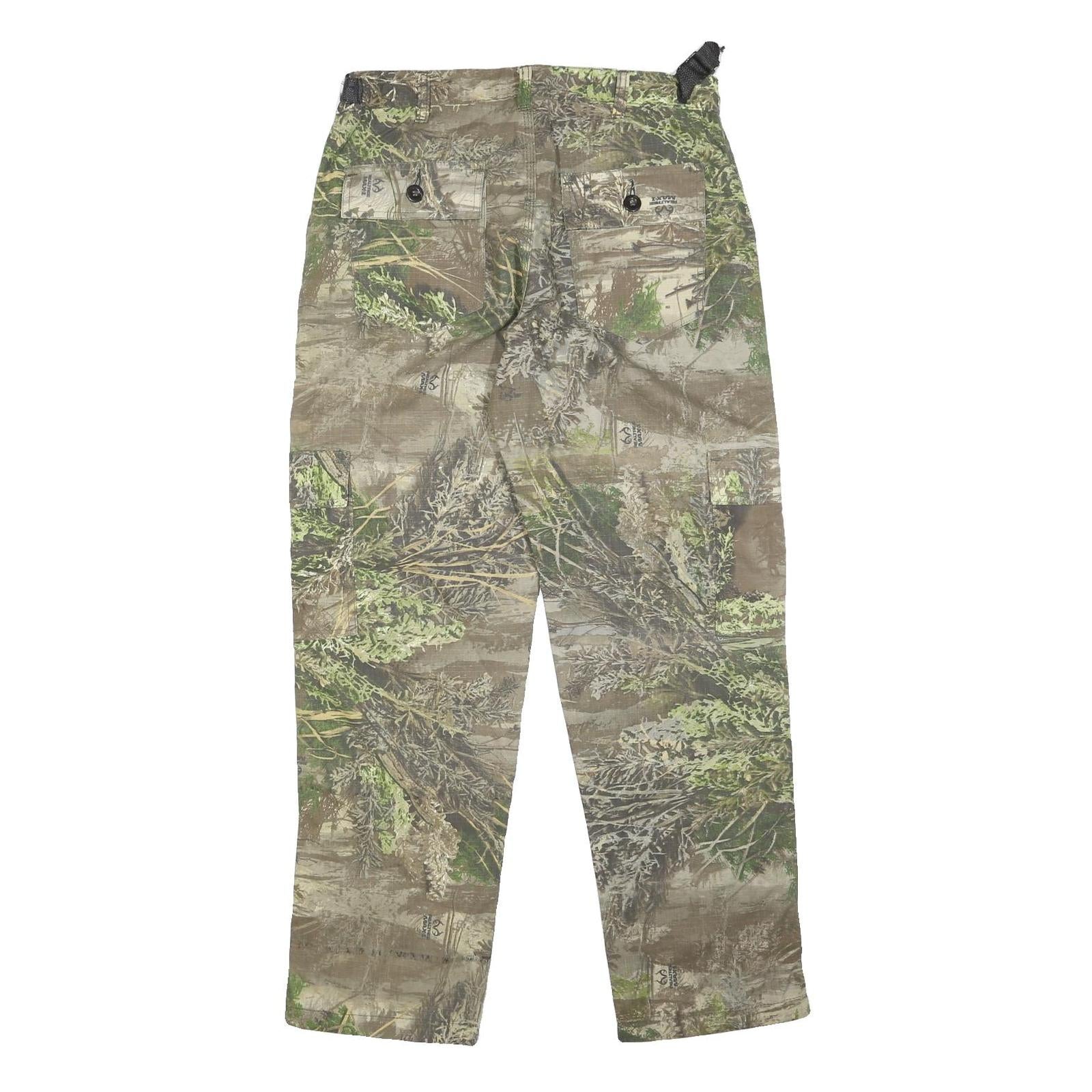 ULTRA CLUB Mens Cotton Blend Camouflage Regular Fit Trousers W31 L29 Casual