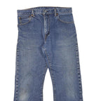 LEVI'S Mens Blue Regular Fit Straight Denim Jeans W32 L28 Classic Zip Pockets