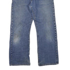 LEVI'S Mens Blue Regular Fit Straight Denim Jeans W32 L28 Classic Zip Pockets