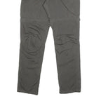 FJALLRAVEN Womens Polyester Grey Regular Zip Cargo Trousers W29 L31 Outdoor