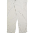 CARHARTT Mens Beige Relaxed Jeans Cotton Blend W38 L32 Workwear Zip Closure