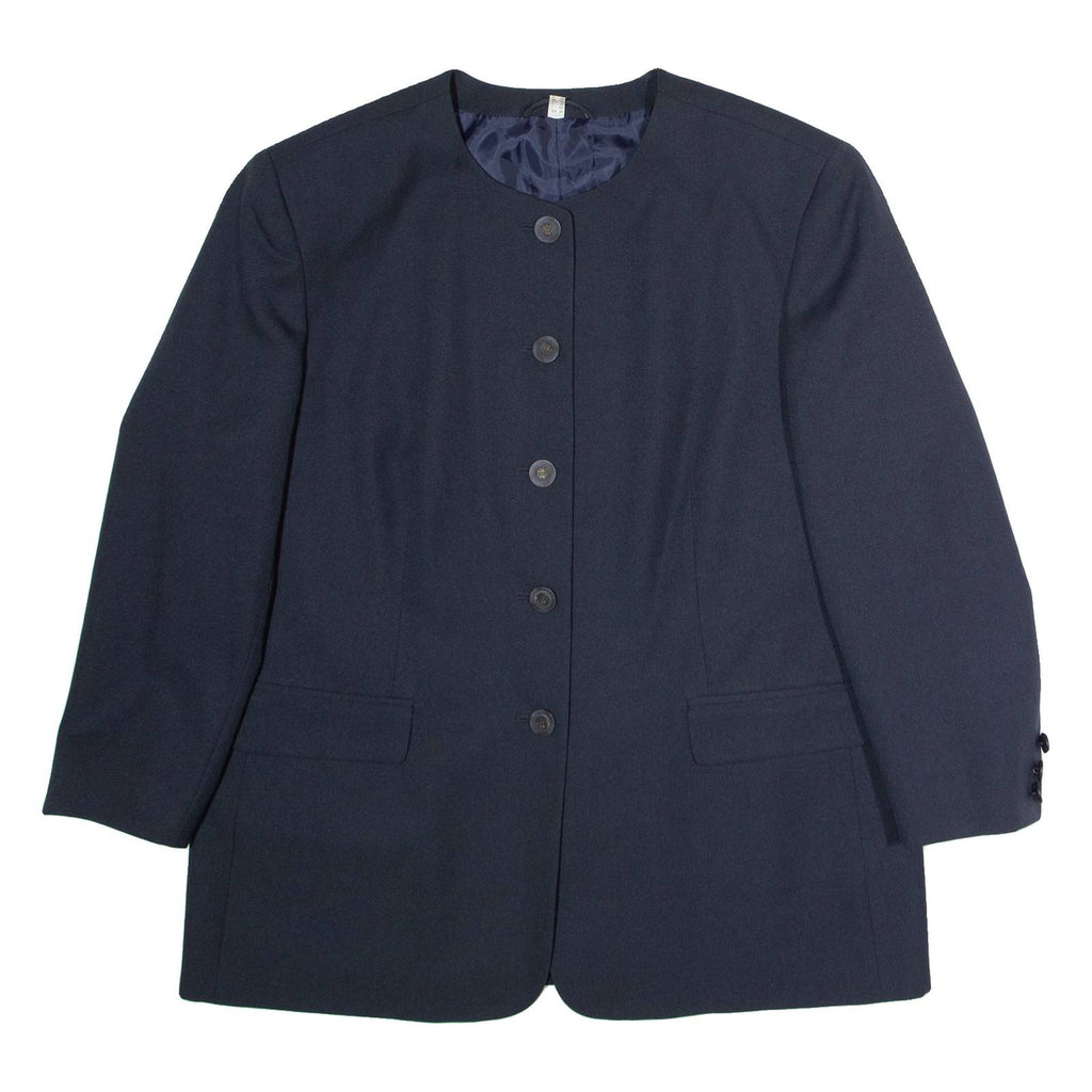Womens Blazer Jacket Blue UK 20