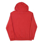 CHAMPION Mens Red Pullover Hoodie M Cotton Blend Casual Sweatshirt