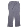 CARHARTT Womens Cotton Blend Regular Fit Purple Trousers W30 L30 Workwear Zip