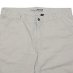 CARHARTT Mens Shorts Beige Relaxed Fit Plain M W36 Workwear Utility