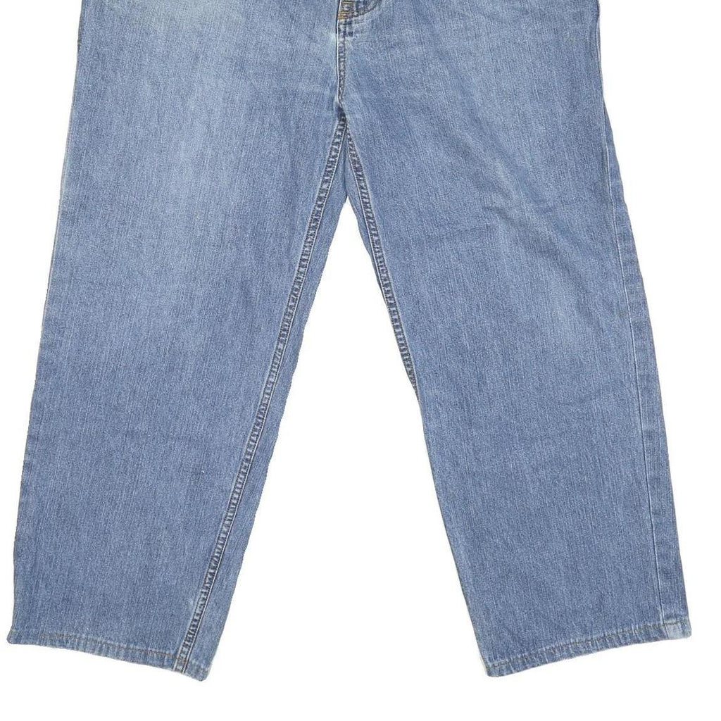 VICTORINOX Womens Jeans Blue Relaxed Straight Denim Light W38 L27 Comfortable