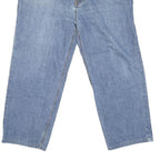 VICTORINOX Womens Jeans Blue Relaxed Straight Denim Light W38 L27 Comfortable