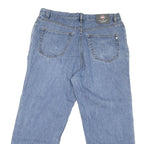 VICTORINOX Womens Jeans Blue Relaxed Straight Denim Light W38 L27 Comfortable