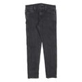 LEVI'S Line 8 Mens Jeans Black Slim Skinny Denim Medium W30 L27 Stretch