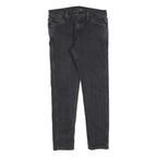 LEVI'S Line 8 Mens Jeans Black Slim Skinny Denim Medium W30 L27 Stretch