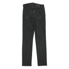 LEVI'S 511 Big E Mens Slim Black Denim W28 L32 Classic Zip Jeans Stylish Fit