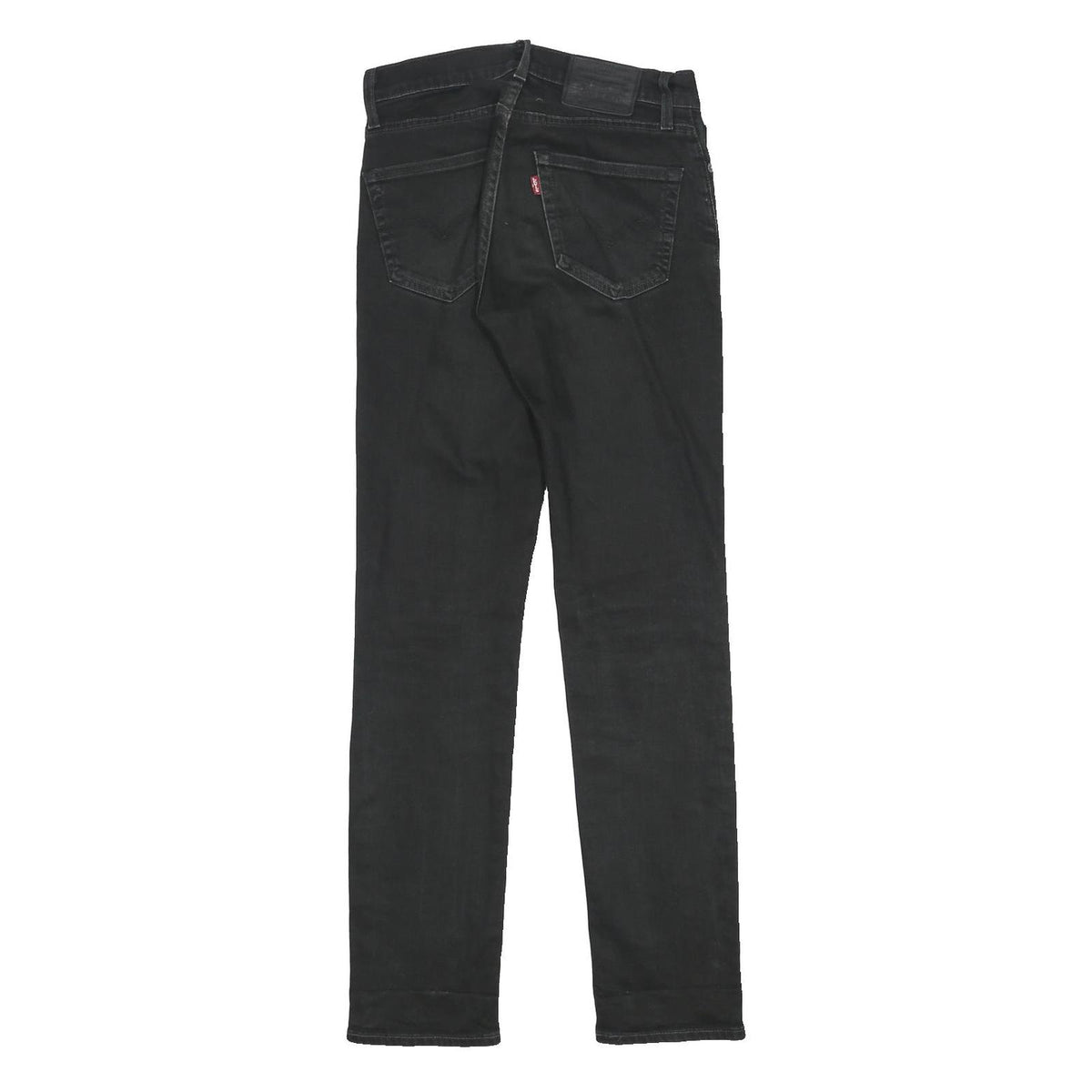 LEVI'S 511 Big E Mens Slim Black Denim W28 L32 Classic Zip Jeans Stylish Fit