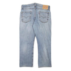 LEVI'S Mens Regular Fit Blue Denim Jeans W31 L24 Cotton Blend Zip Pockets
