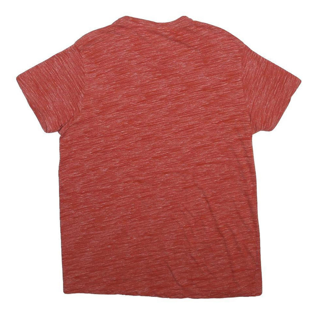 U.S. POLO ASSN Mens Red Crew Neck Short Sleeve T-Shirt M Cotton Blend Classic