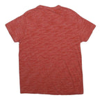 U.S. POLO ASSN Mens Red Crew Neck Short Sleeve T-Shirt M Cotton Blend Classic
