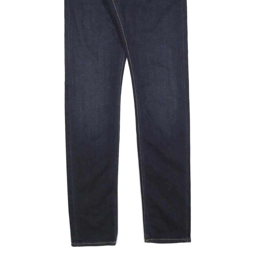 TOMMY HILFIGER Mens Jeans Blue Slim Skinny Denim Dark W30 L34 Stylish Fit