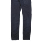 TOMMY HILFIGER Mens Jeans Blue Slim Skinny Denim Dark W30 L34 Stylish Fit