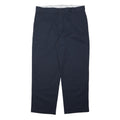 DICKIES Mens Polyester Blend Navy Loose Tapered Trousers W40 L31 Workwear Zip