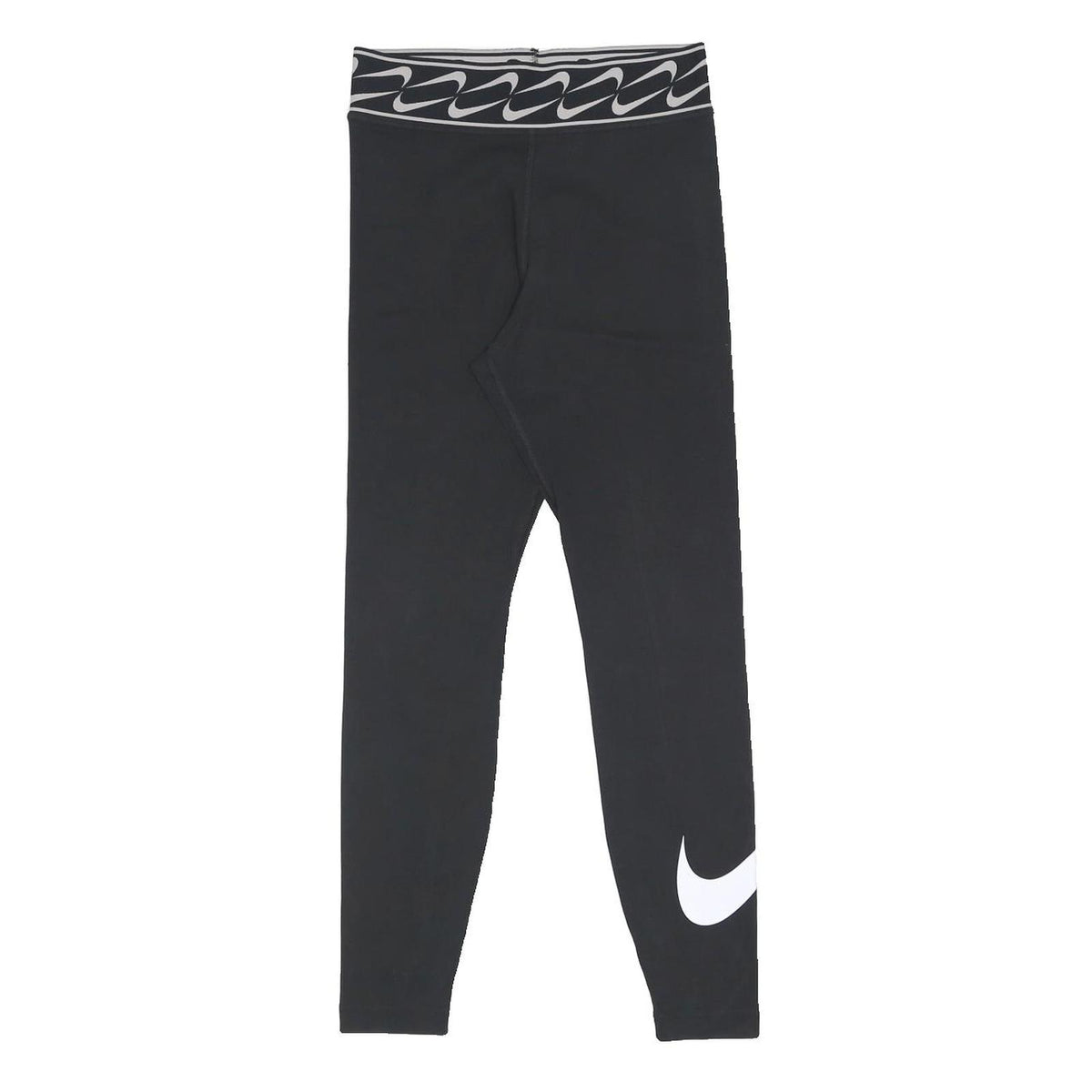 NIKE Womens Joggers Black & White Slim Skinny S W25 L27 Sportswear Activewear