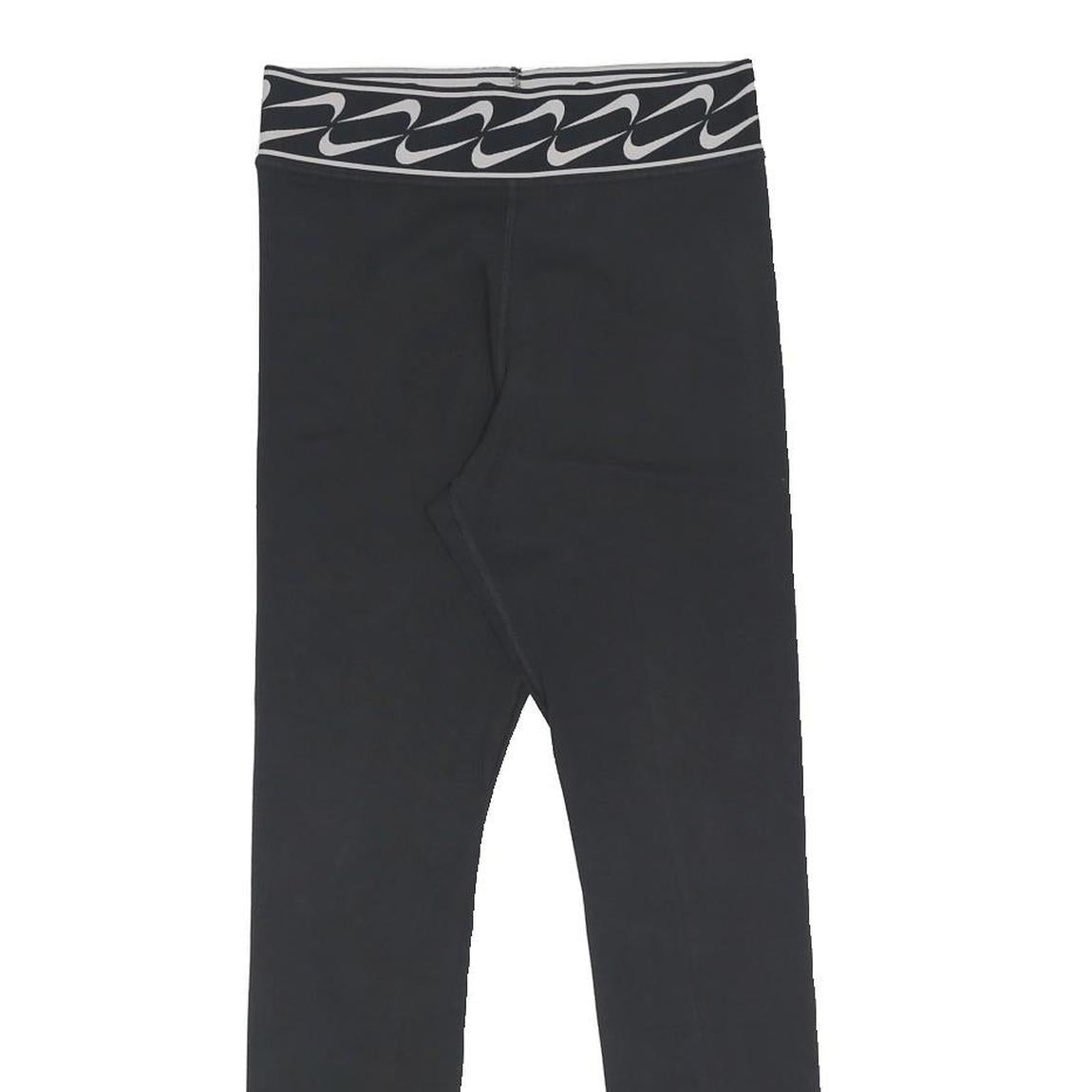 NIKE Womens Joggers Black & White Slim Skinny S W25 L27 Sportswear Activewear