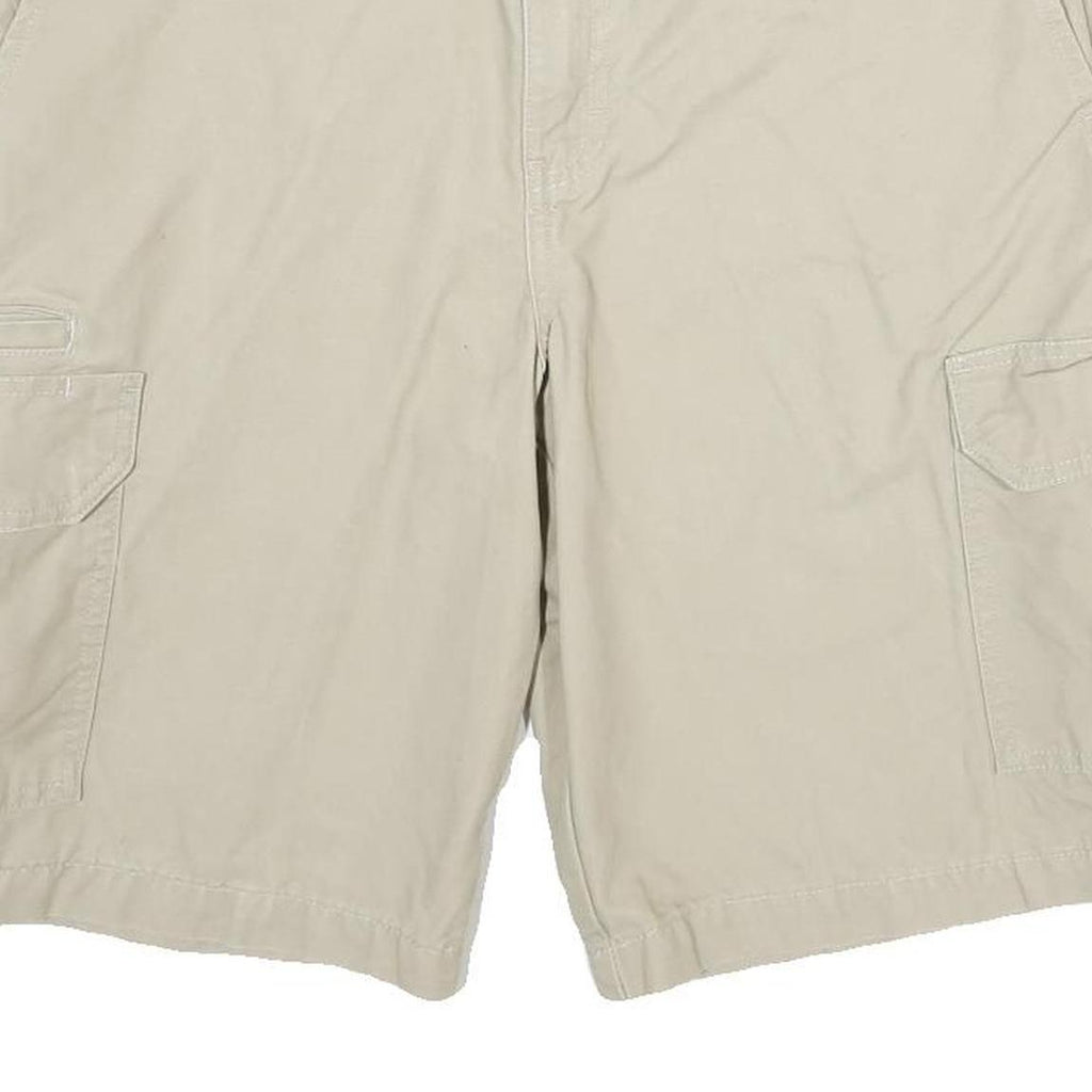 DICKIES Mens Shorts Beige Cargo L W34 Workwear Durable Cotton Pocket