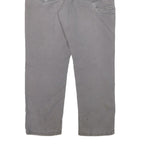 CARHARTT Mens Cotton Blend Grey Relaxed Fit Straight Leg Trousers W34 L30