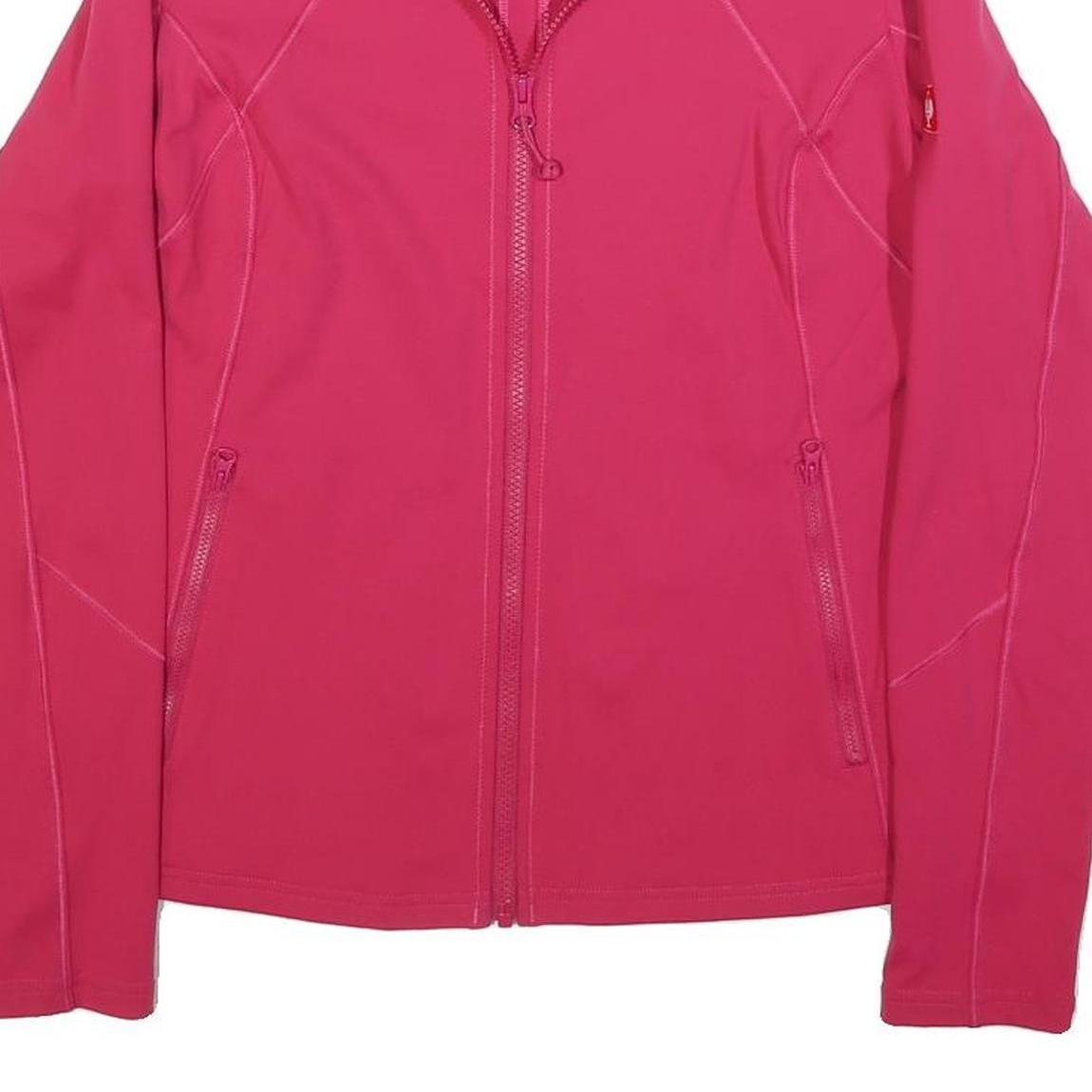 ENGELBERT STRAUSS Womens Pink Jacket M Polyester Zip Activewear Lightweight