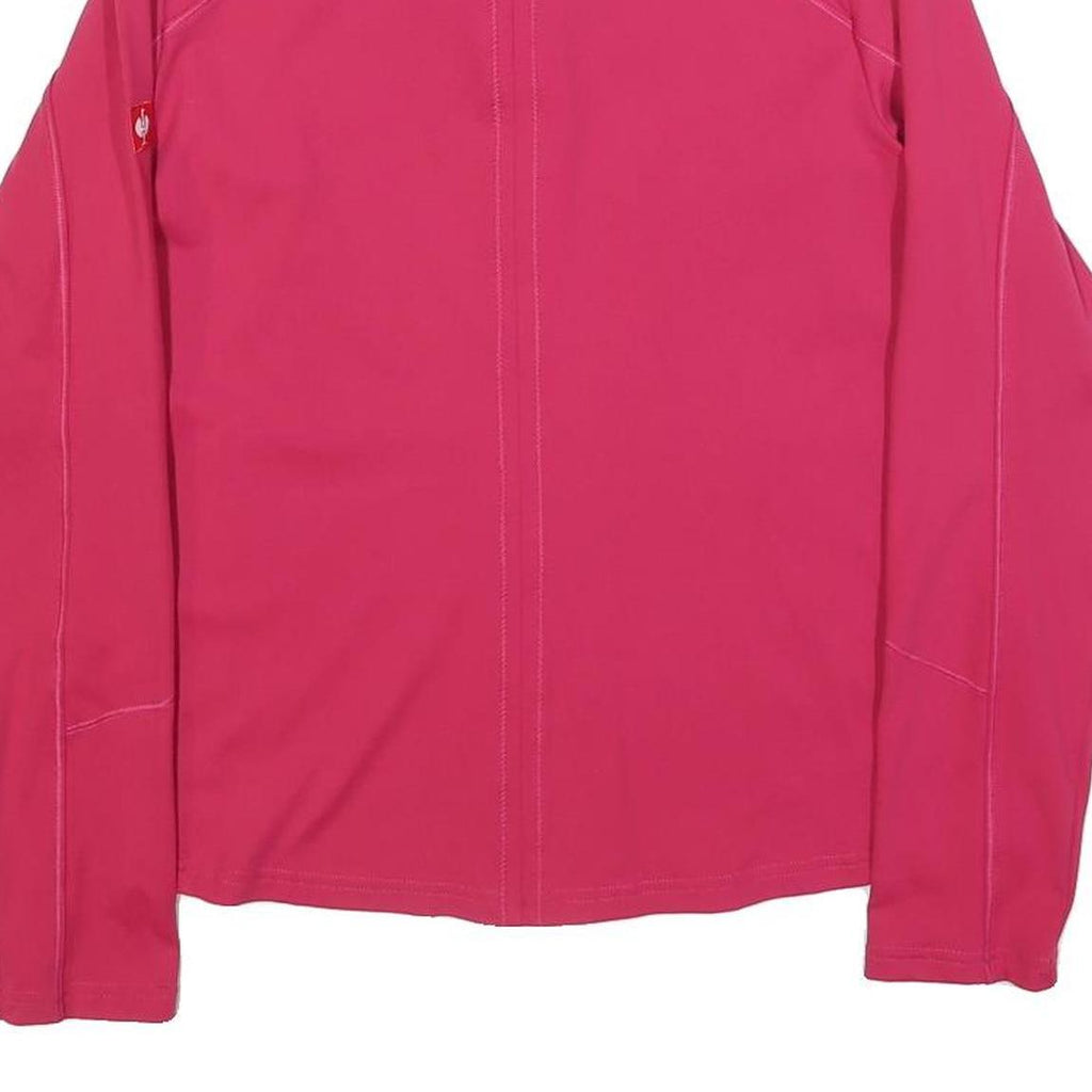 ENGELBERT STRAUSS Womens Pink Jacket M Polyester Zip Activewear Lightweight