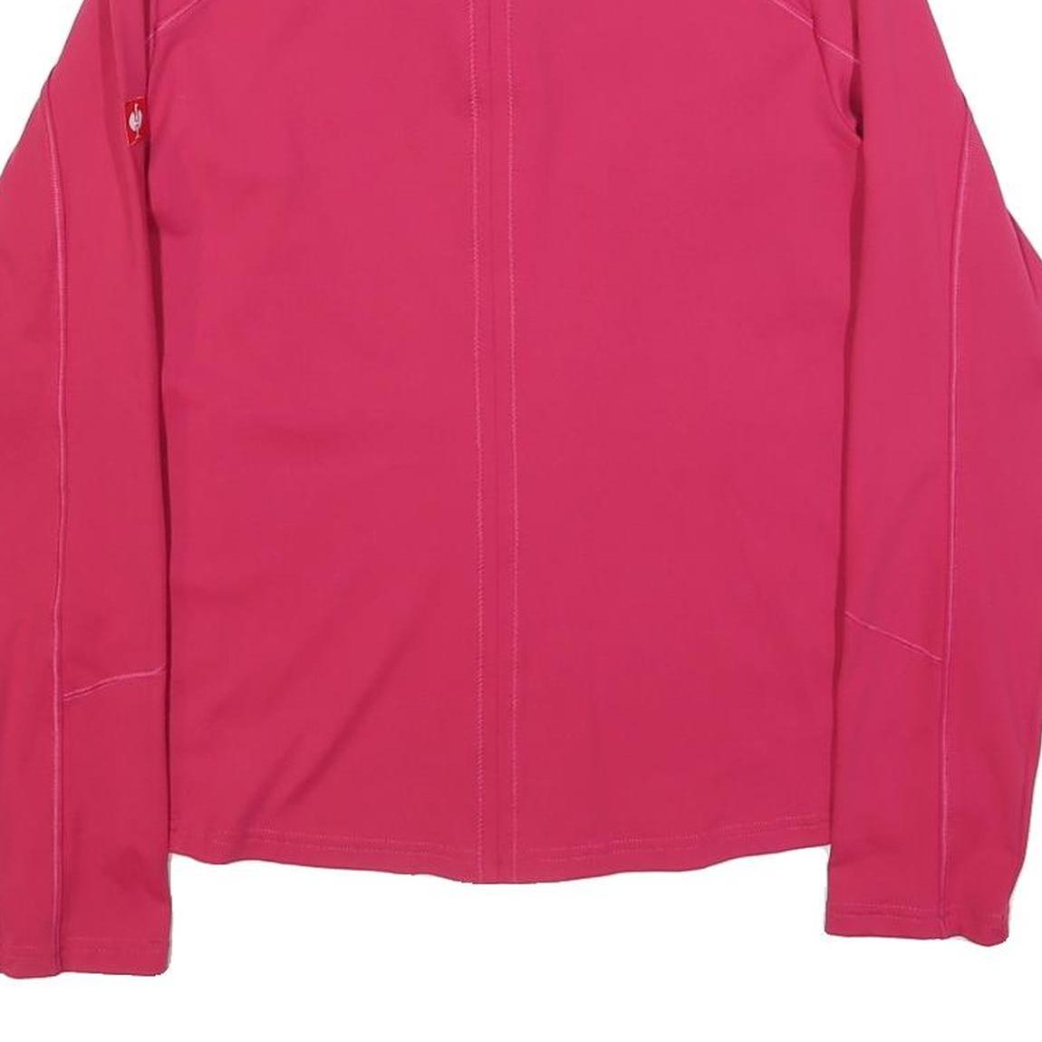 ENGELBERT STRAUSS Womens Pink Jacket M Polyester Zip Activewear Lightweight