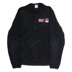 NIKE The Valley Mens Fleece Black 1/4 Zip S
