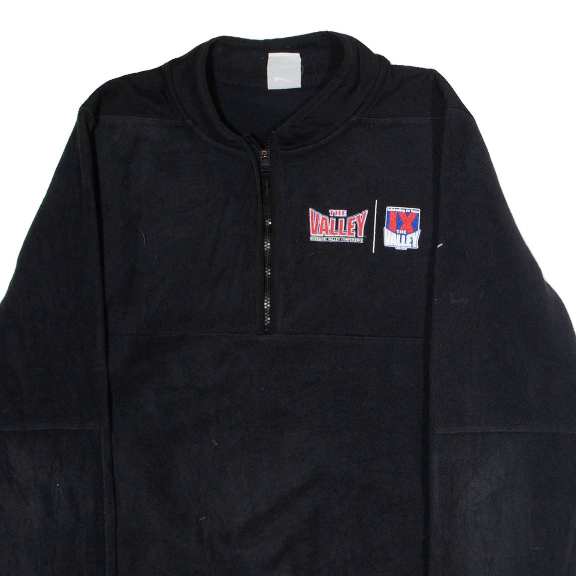NIKE The Valley Mens Fleece Black 1/4 Zip S