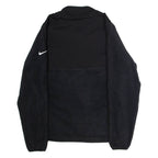 NIKE The Valley Mens Fleece Black 1/4 Zip S