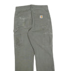 CARHARTT Mens Relaxed Fit Workwear Cotton Blend Jeans W30 L32 Durable Zip