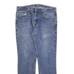 LEVI'S 511 Slim Mens Jeans Blue Slim Straight Denim Medium W36 L32 Classic Fit