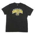 FANATICS Mens Black Wichita State Shockers Graphic T-Shirt XL Cotton Blend Crew