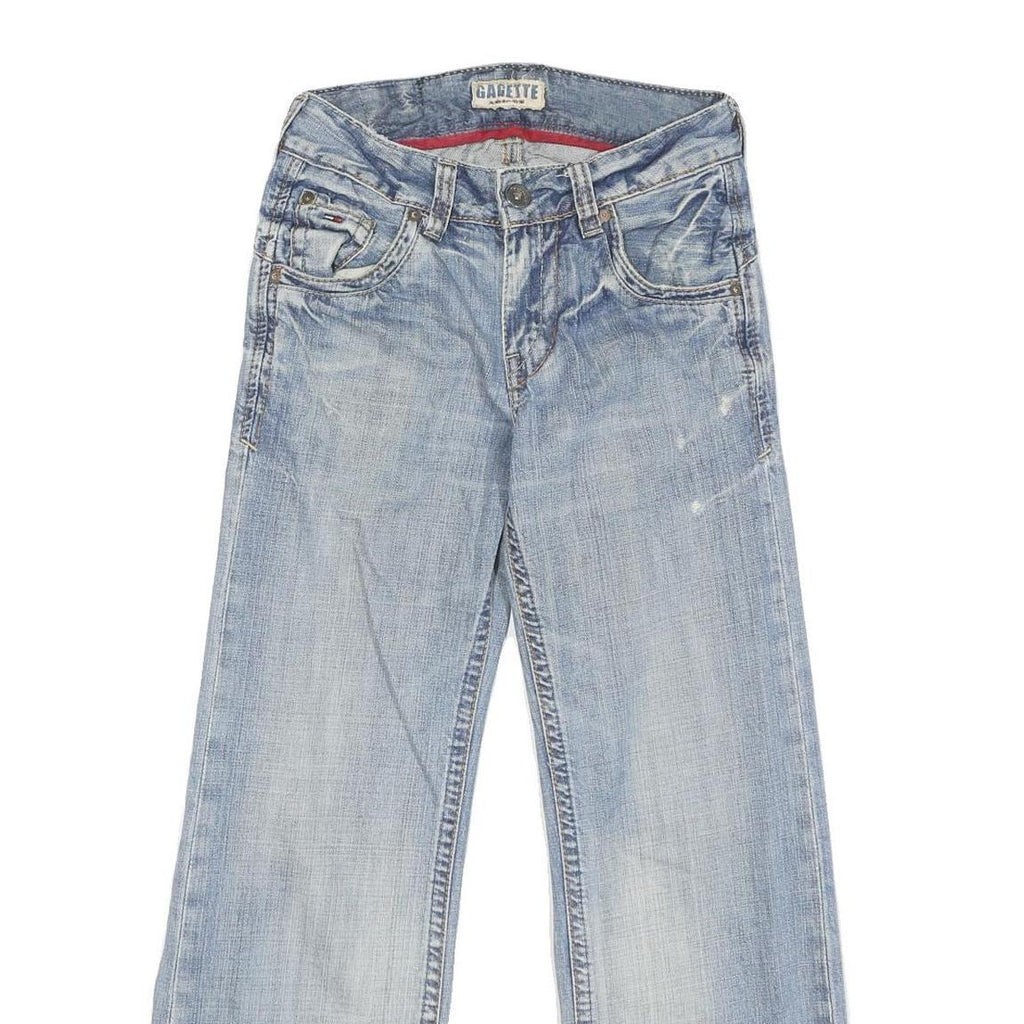 HILFIGER DENIM Womens Jeans Blue Relaxed Straight Denim Light W28 L28 Casual