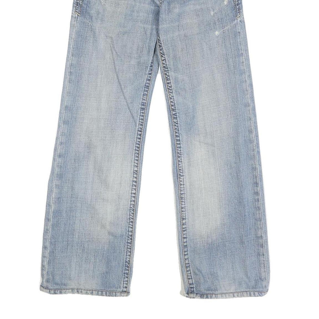 HILFIGER DENIM Womens Jeans Blue Relaxed Straight Denim Light W28 L28 Casual