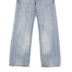 HILFIGER DENIM Womens Jeans Blue Relaxed Straight Denim Light W28 L28 Casual