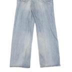 HILFIGER DENIM Womens Jeans Blue Relaxed Straight Denim Light W28 L28 Casual