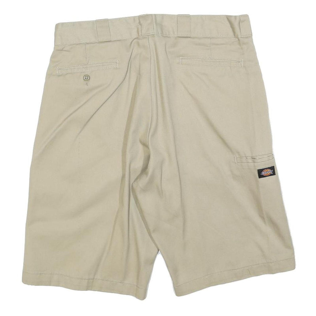 DICKIES Mens Shorts Beige Casual Relaxed L W36 Cotton Blend Workwear