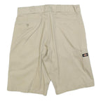 DICKIES Mens Shorts Beige Casual Relaxed L W36 Cotton Blend Workwear