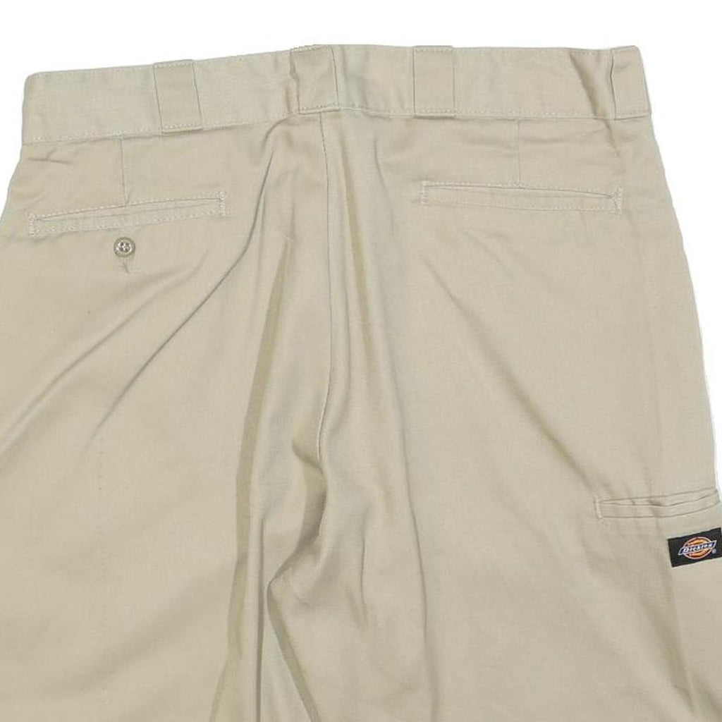 DICKIES Mens Shorts Beige Casual Relaxed L W36 Cotton Blend Workwear