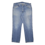 DICKIES Mens Regular Fit Blue Denim Cotton Jeans W36 L30 Classic Style Zip