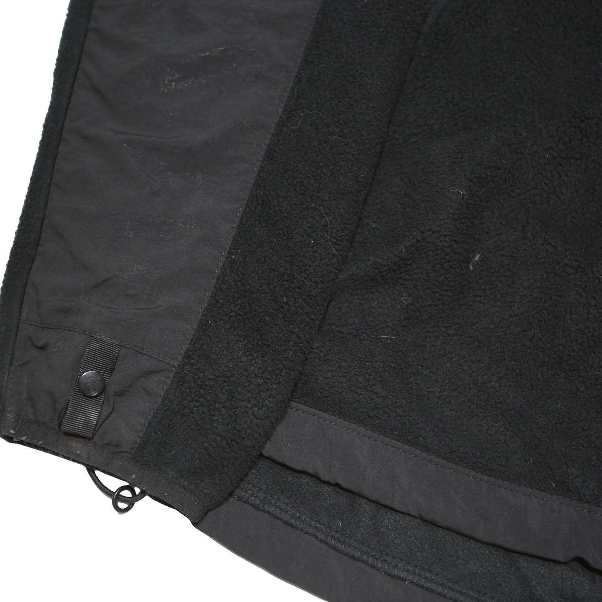 THE NORTH FACE Mens Black Outdoor Jacket M Polyester Blend Zip Hooded Plain