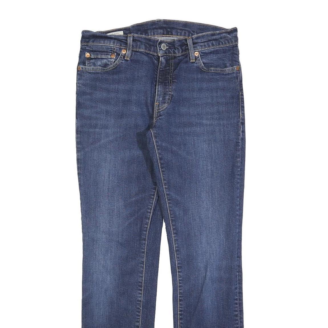 LEVI'S 511 BIG E Mens Jeans Blue Slim Skinny Denim Medium W30 L32 Classic Zip