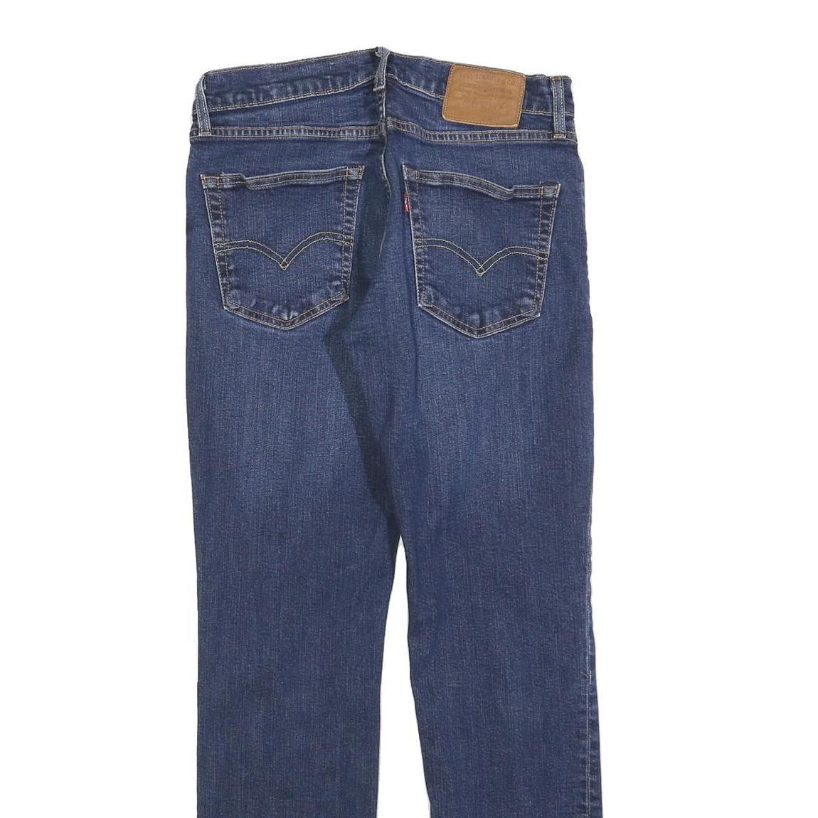 LEVI'S 511 BIG E Mens Jeans Blue Slim Skinny Denim Medium W30 L32 Classic Zip