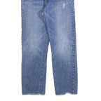 LEVI'S Womens Regular Blue Denim Jeans W28 L28 Button Cotton Blend Classic